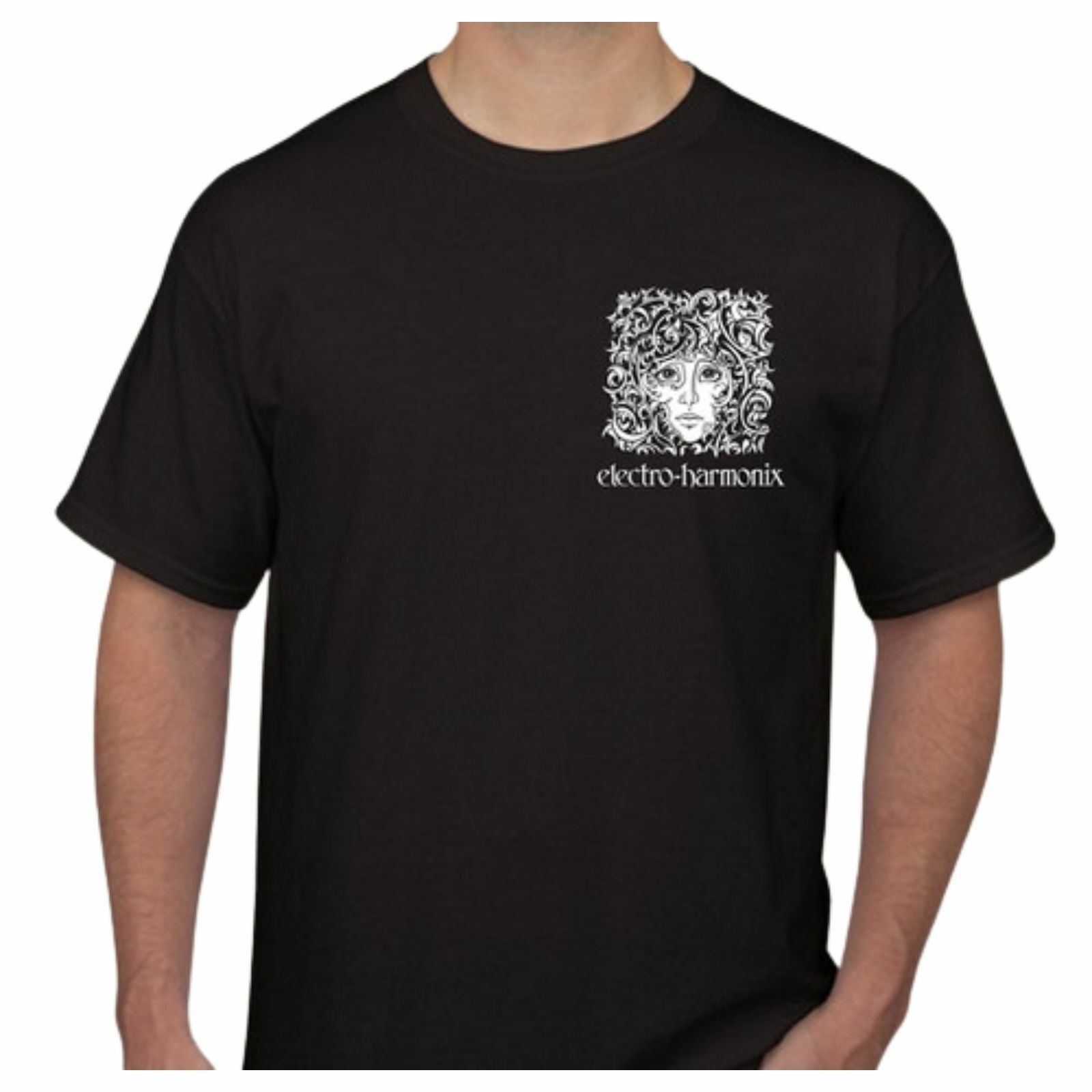 Electro-Harmonix EHX Flashback Logo T-Shirt, Black, Medium