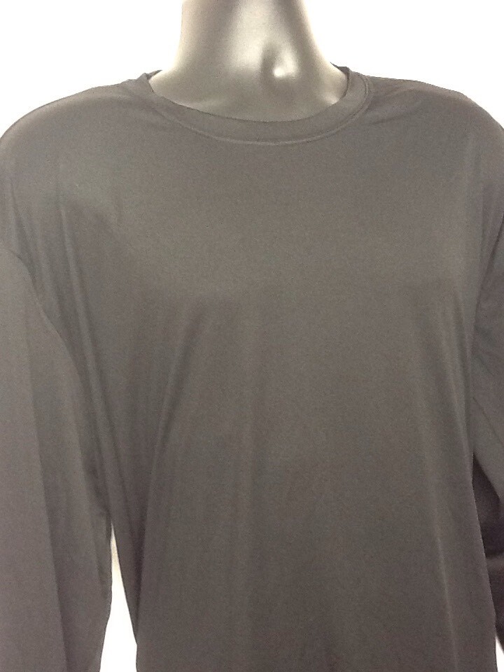 Sport-Tek Black LS Competitor Tee Breathable ST350LS Size 2XL SM1