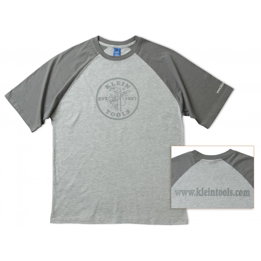 Klein Tools 96603GRY-M Gray Lineman T-Shirt