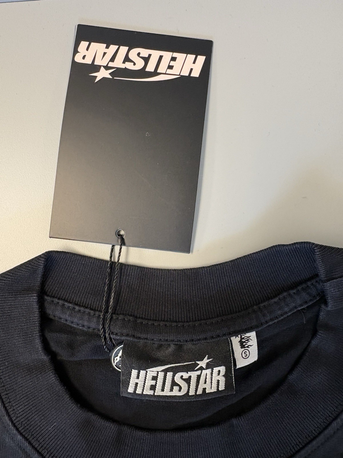 Hellstar Powered By The Star Tee Black Size S Authentic NWT Capsule 10 Shirt