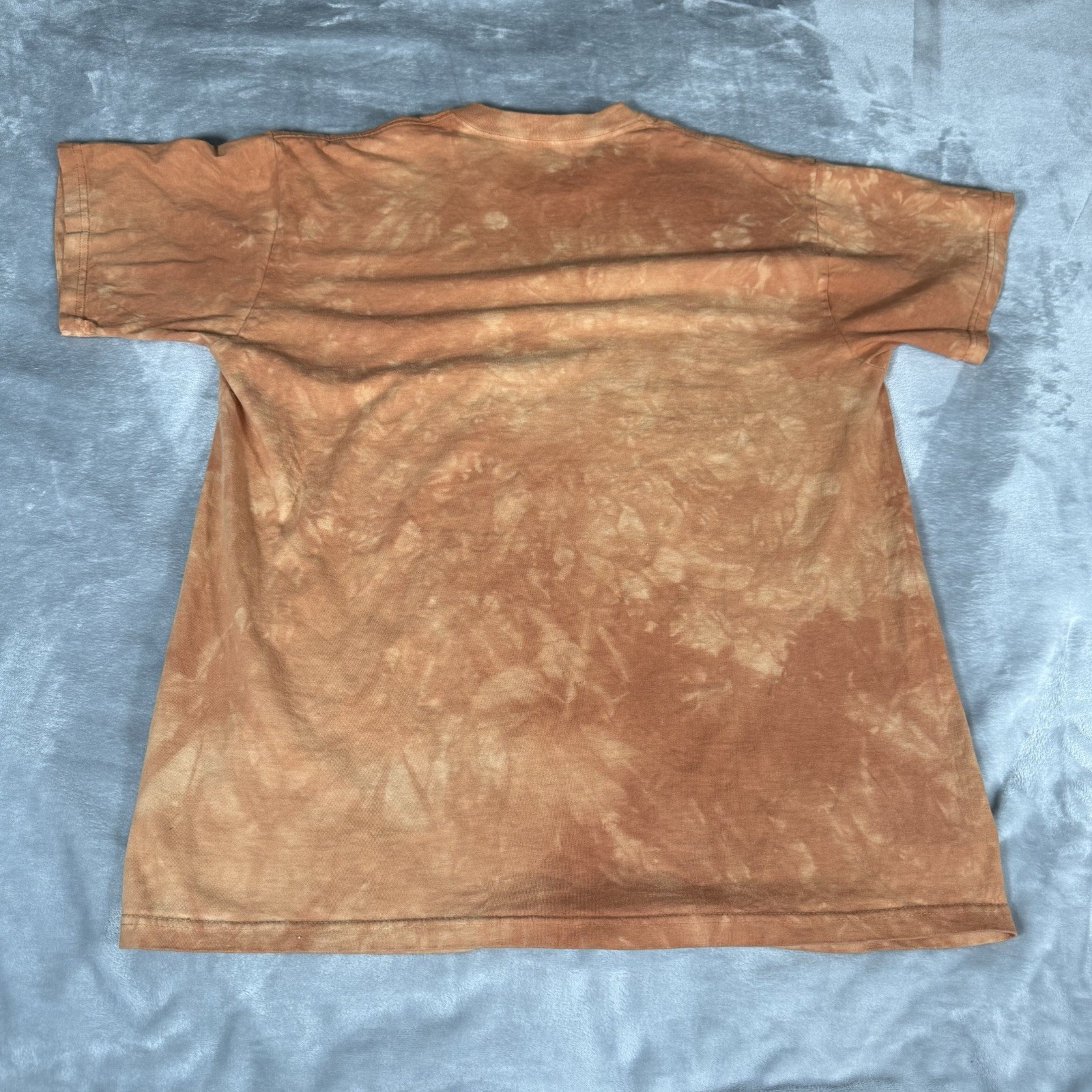 Vintage The Mountain Boxer Dog T Shirt Mens L Tie Dye Animals Brown 2000 Y2K
