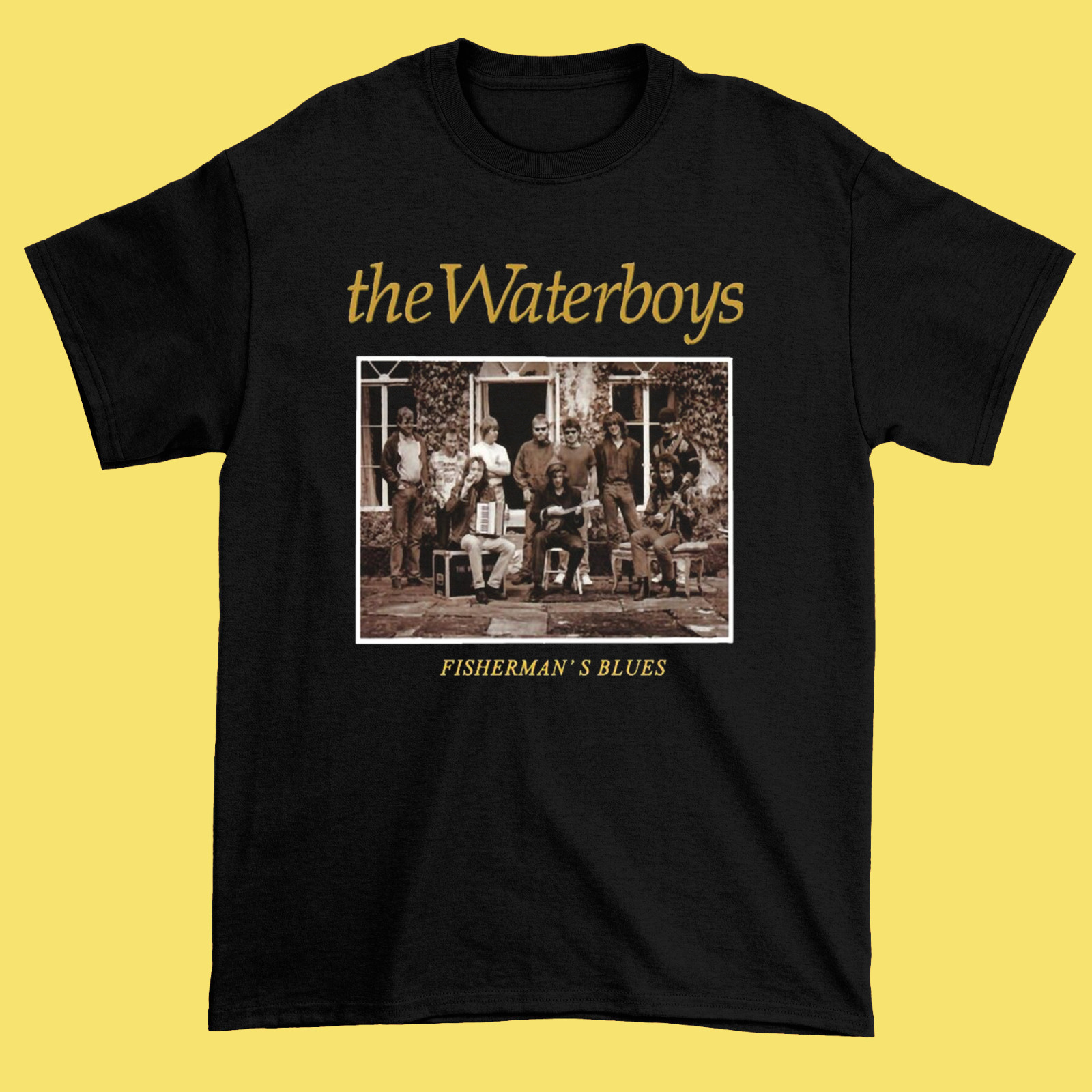 Trend The Waterboys Black Cotton S-5XL Unisex T-Shirt HRB791
