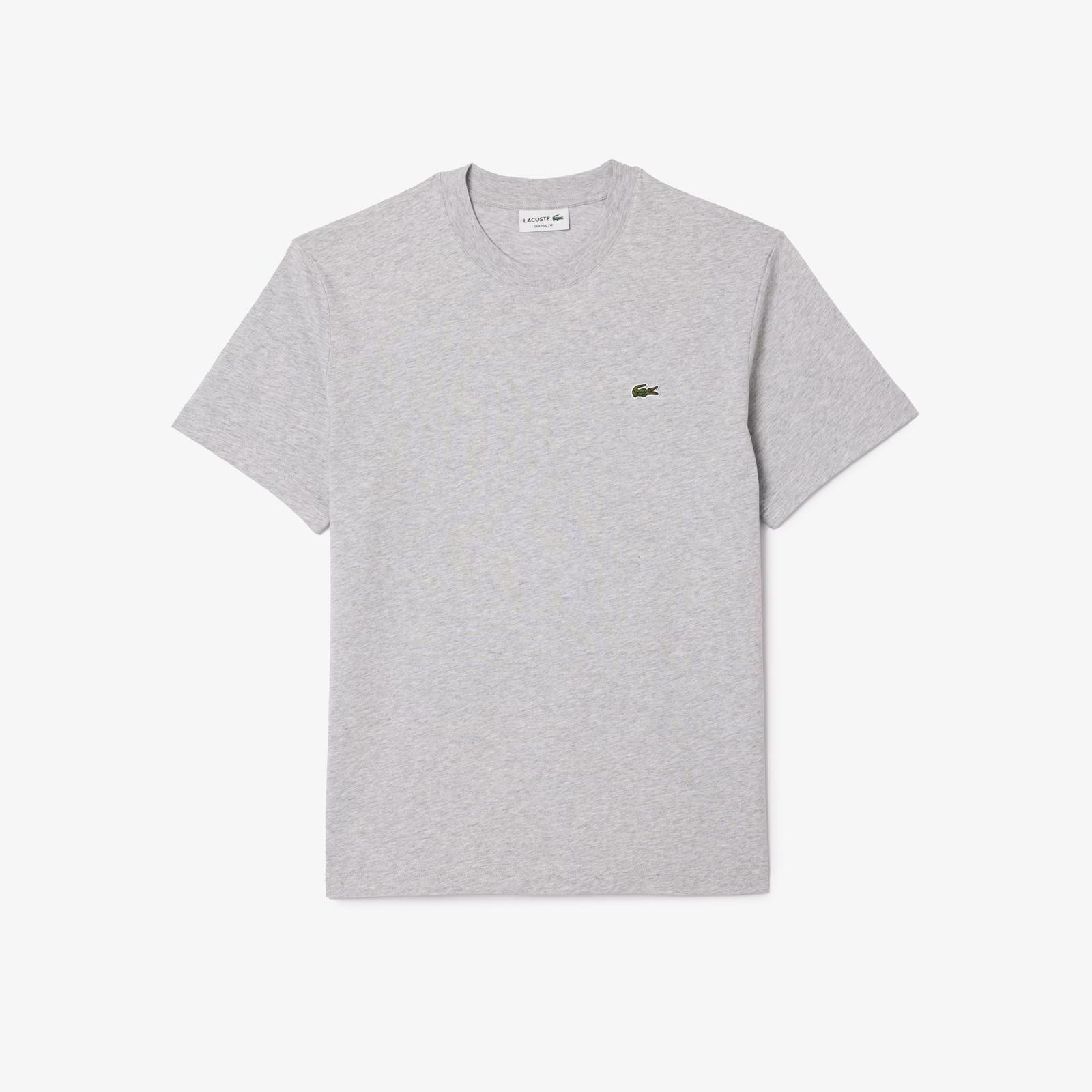 Lacoste Classic Fit Cotton T-shirt Heather Grey