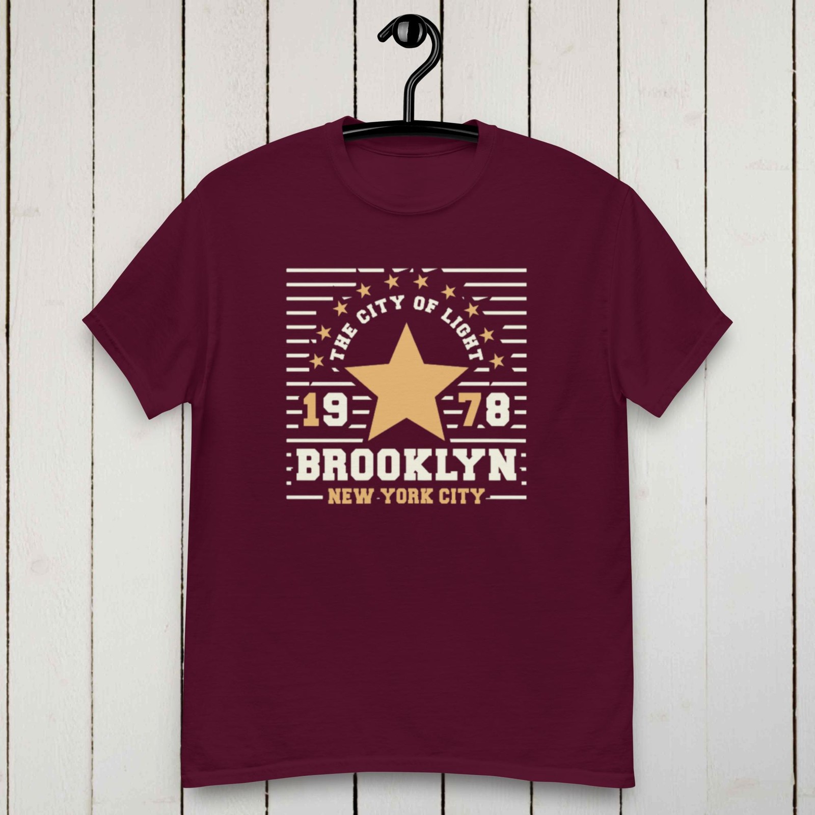 Classic unisex t-shirt from Brooklyn