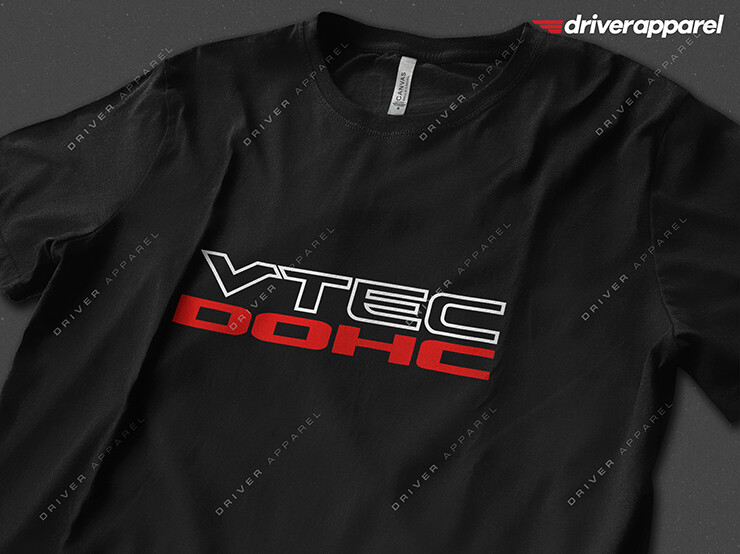 Dohc VTEC Shirt Honda, Acura, Civic, Integra, JDM, B18, B16, H22, B18C5, Spoon