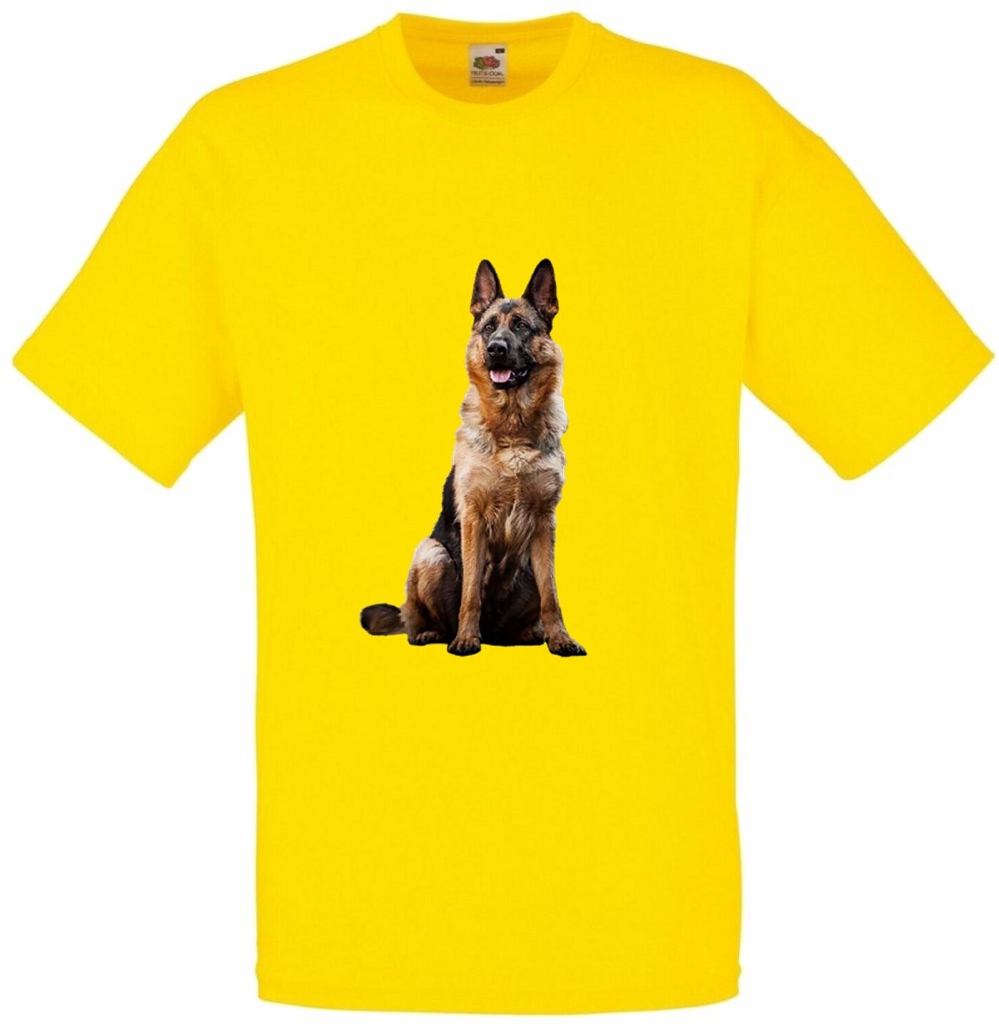 Alsatian Dog Pet Family Novelty T Shirt Various Colours And Sizes