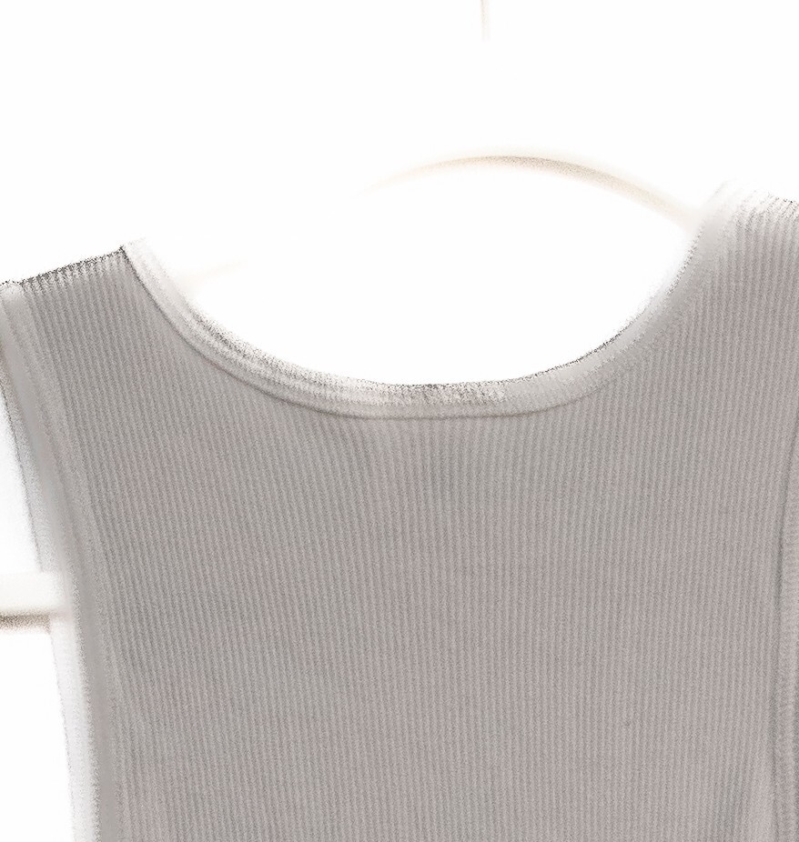 Credos For Mens White Basic Tank Top Solid Round Neck Sleeveless Pure Cotton 2XL