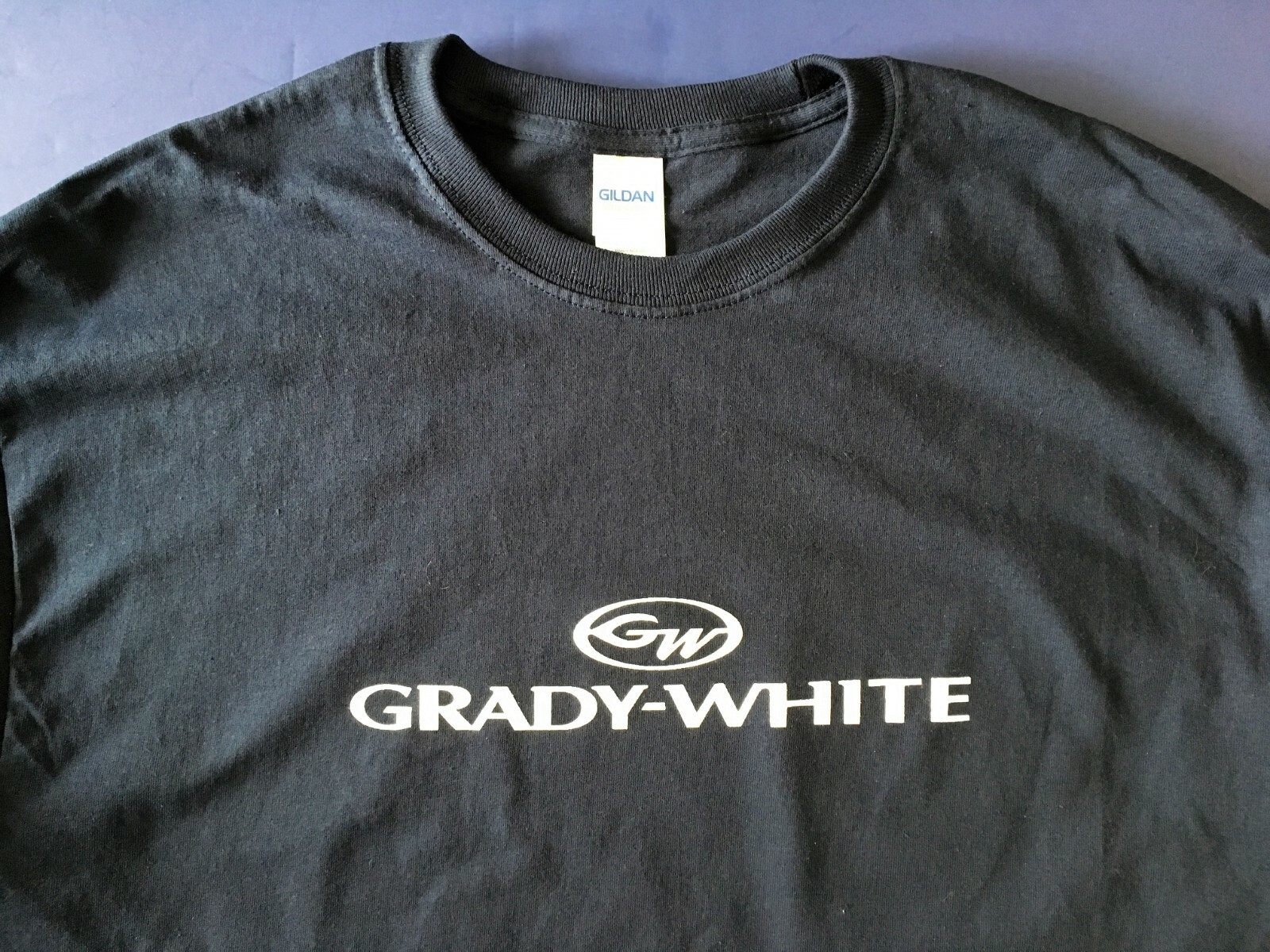 Grady White Boat Screen Printed Long Sleeve T-Shirt 6 oz.100% Cotton