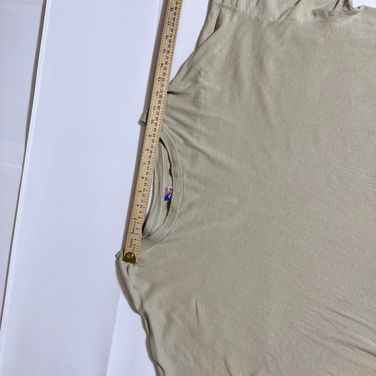 Jensen Apparel, USA, 100% Combed Cotton, VTG, Brown, Male, 3XL