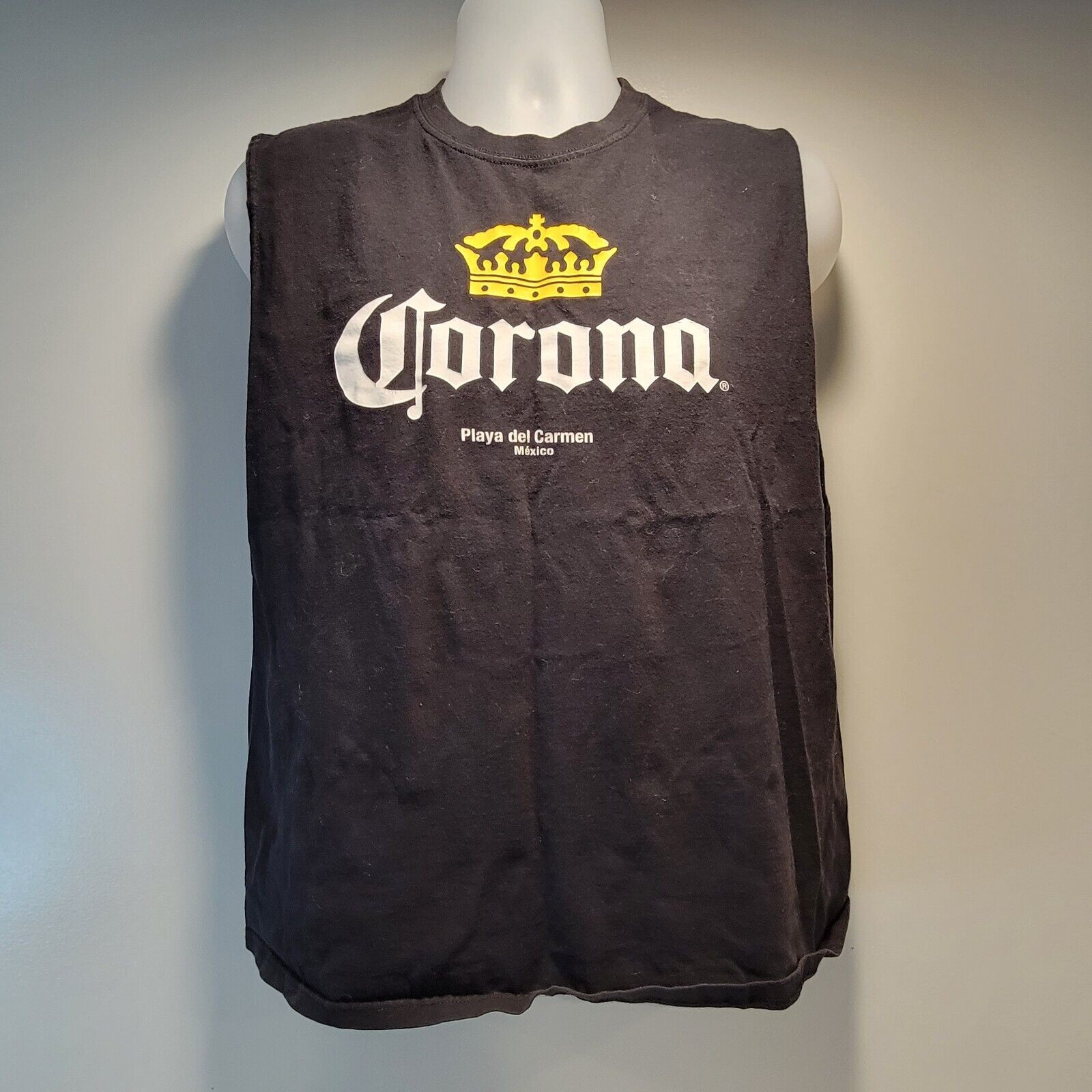 Corona Sleeveless T-Shirt – No Tag – Size: M/L