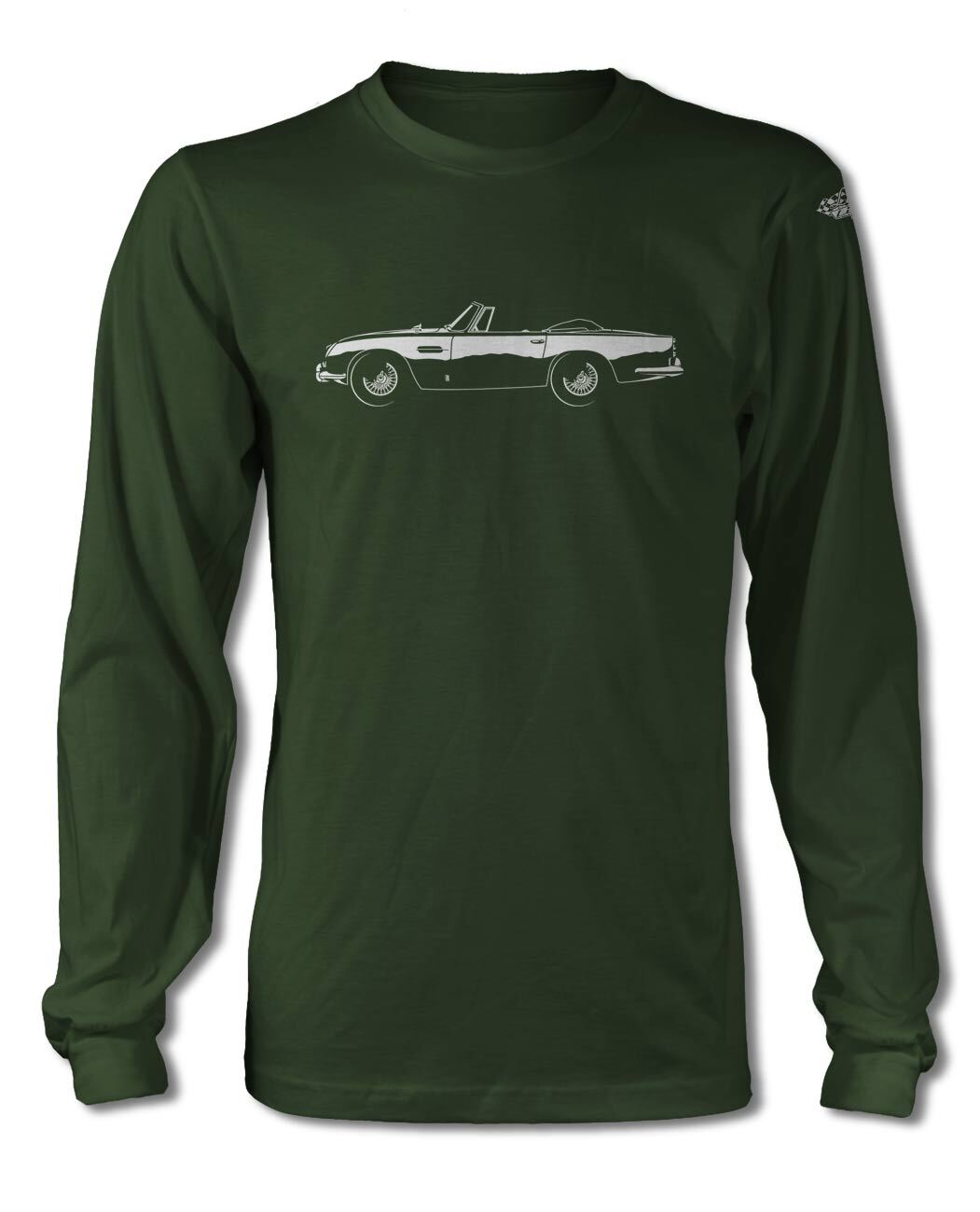 Aston Martin DB5 Convertible T-Shirt – Long Sleeves – Side View
