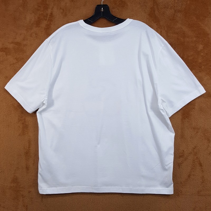 PAUL SMITH Shirt Mens XXL White Pullover Crew Graphic Cyclist Bike Logo T-Shirt