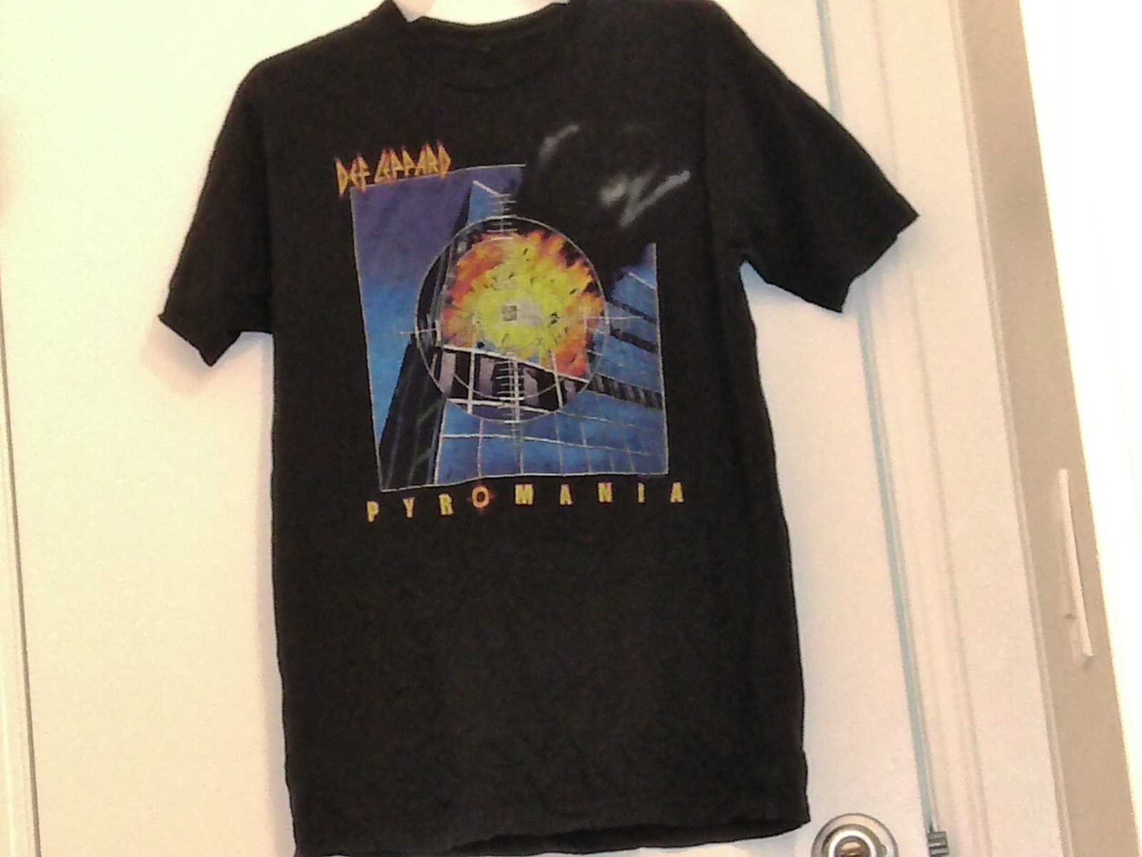 Def Leppard Pyromania No Tag M 100% Cotton Used