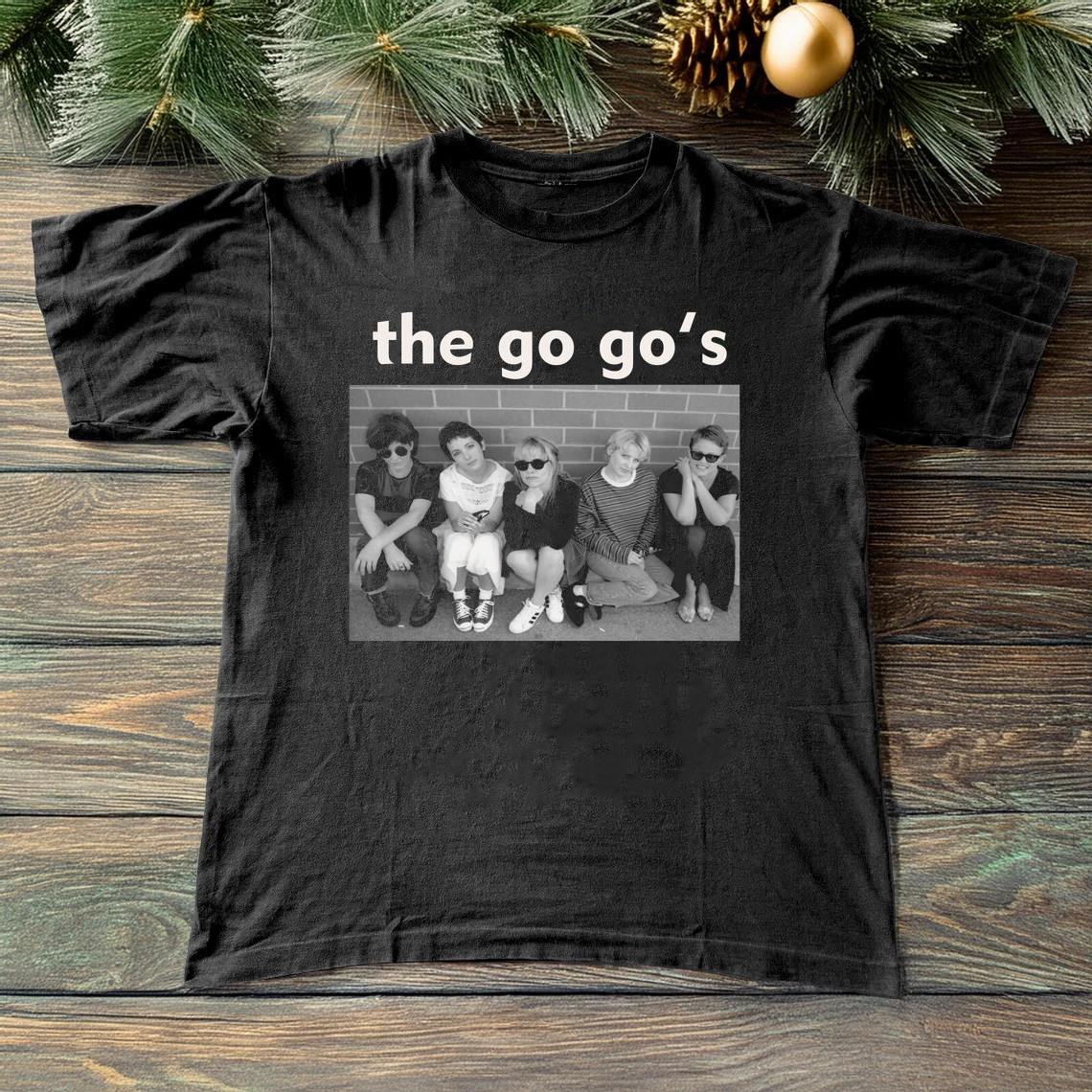 NEW! The Go-Go’s Black Cotton Shirt Full size S-5XL CL394