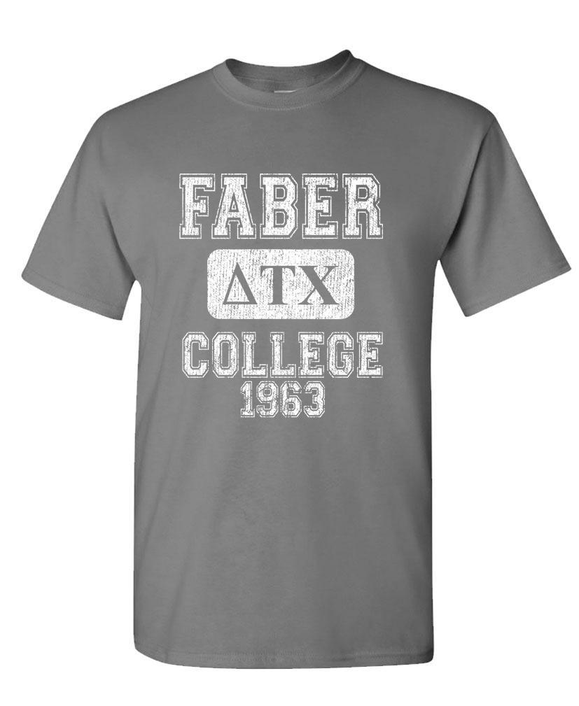 FABER COLLEGE – delta tau chi belushi house – Mens Cotton T-Shirt