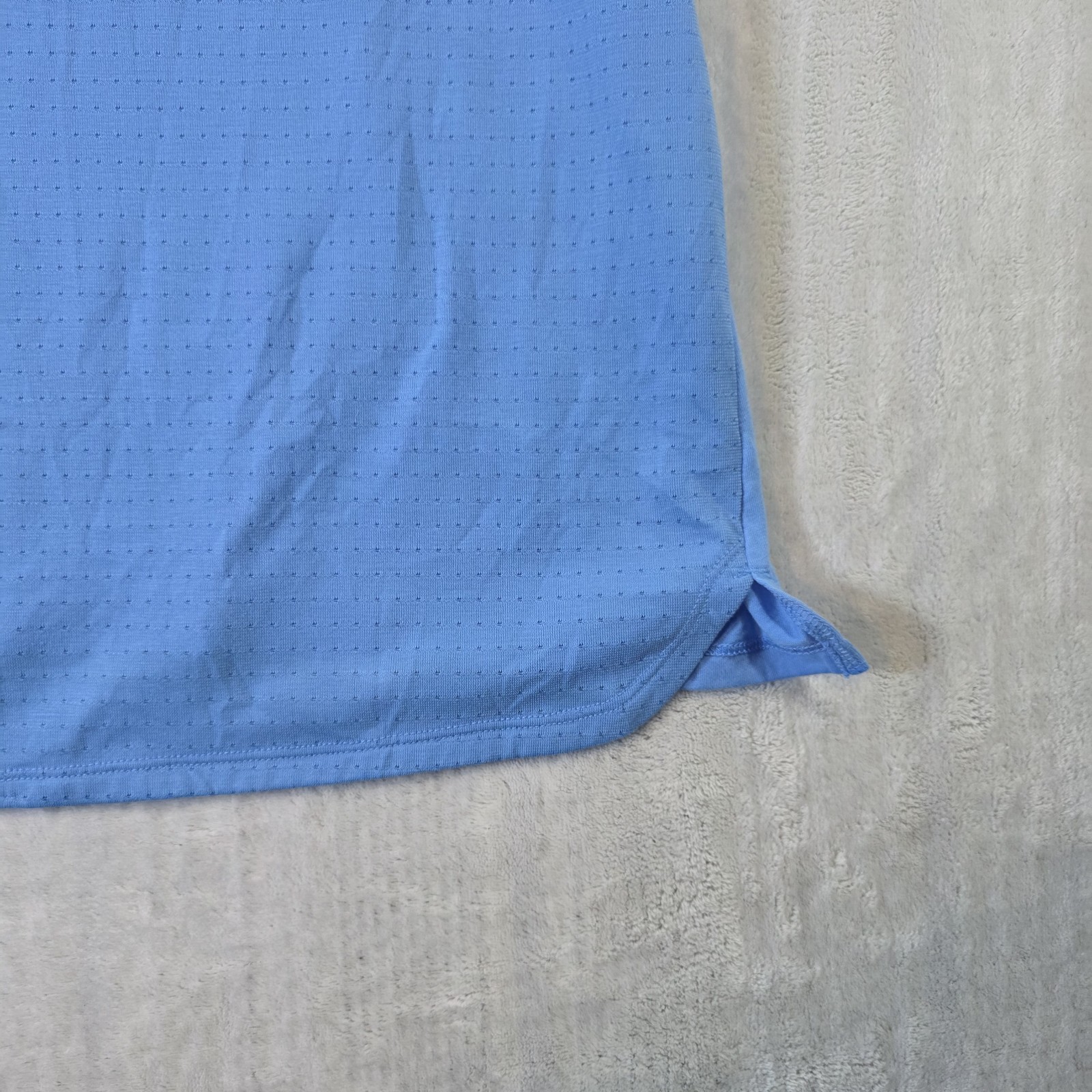 Nike trail light blue shirt size L mens DRi-FIT ADV Solar Chase