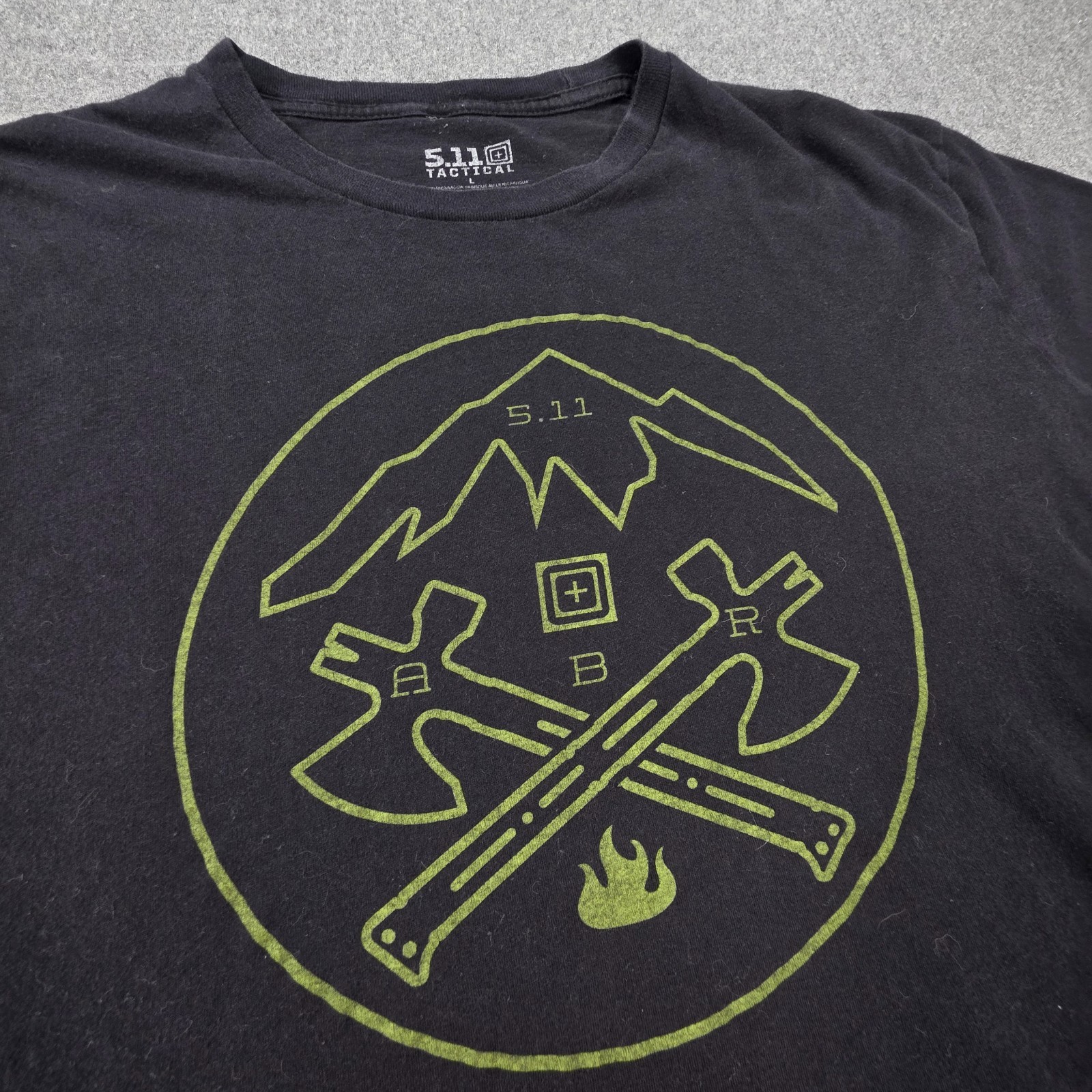 5.11 Tactical Shirt Mens Large ABR Graphic Mountain Short Sleeve Tee