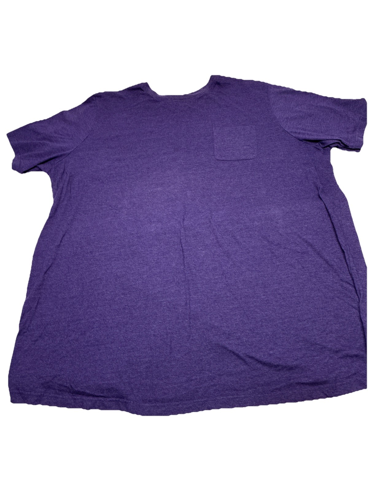 KingSize Shrink-Less Lightweight Longer-Length Crewneck Pocket T-Shirt