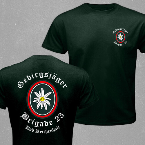 German Army Gebirgsjäger Brigade 23 Alpine Mountain Troups T-shirt
