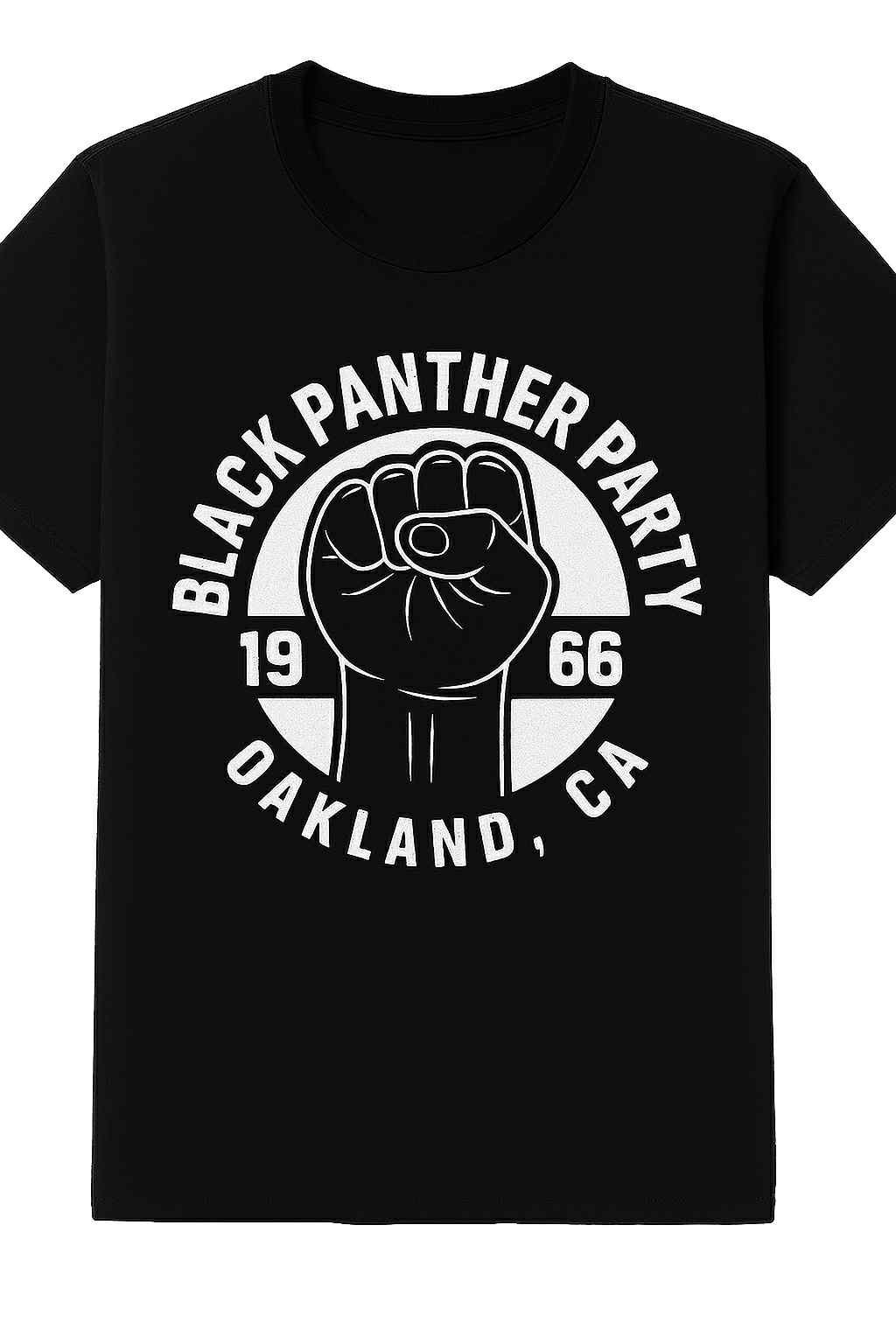 Black Panther Party Fist Oakland 1966 Power t-shirt Protest Revolution