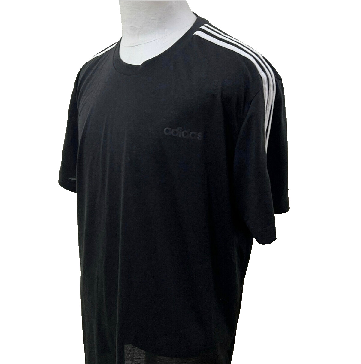 Adidas Climalite Men’s Size XL Solid Black Workout Running Crew-Neck T-Shirt