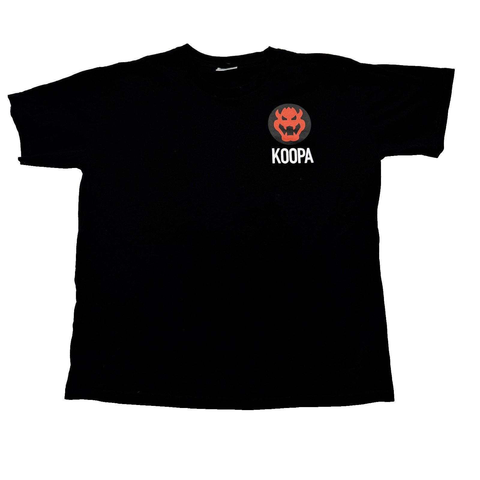Universal Studios Japan Super Nintendo Koopa Shirt Mens Medium Black Bowser