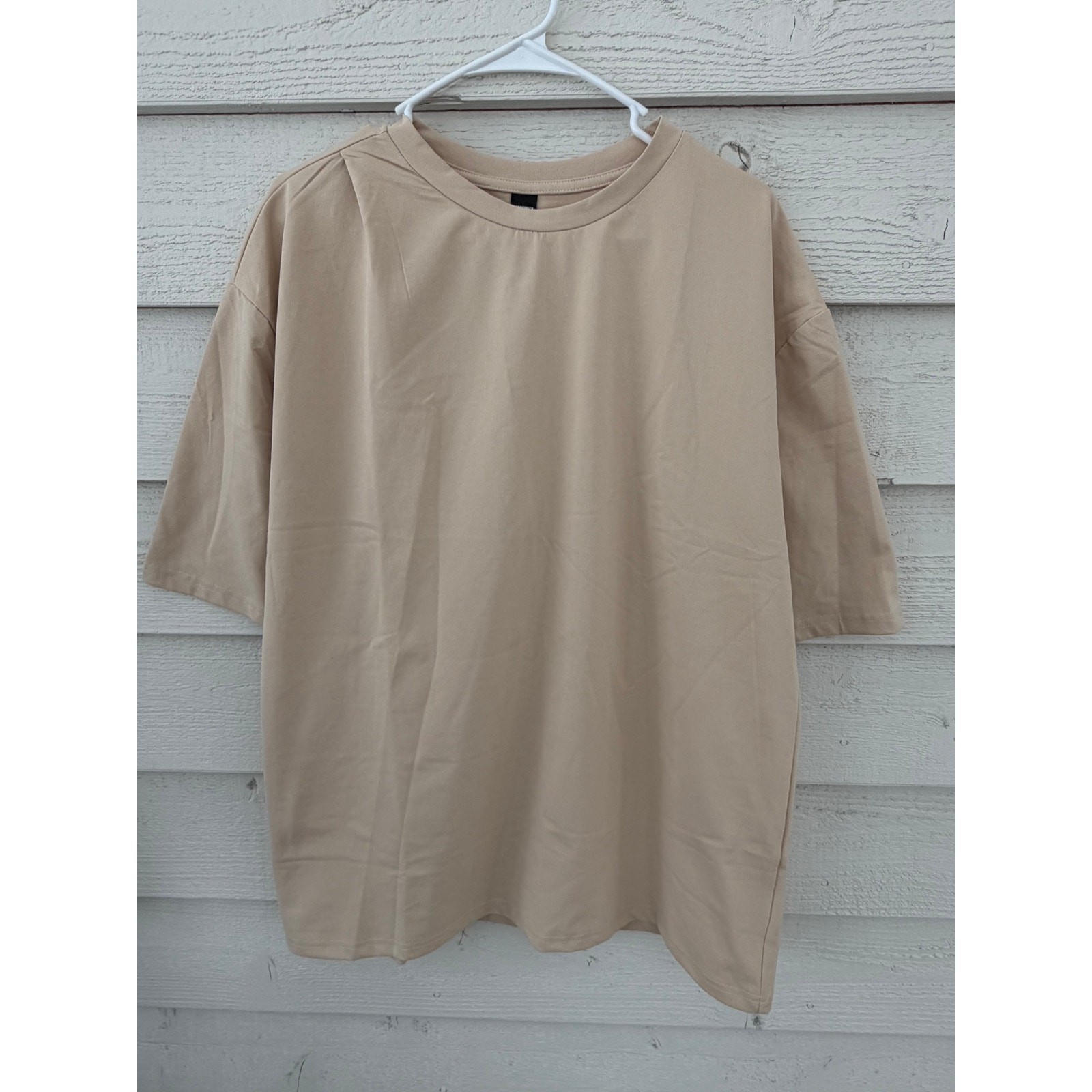 *MANFINITY* Oversized Streetwear Drop Shoulder T-Shirt Men’s Size Large