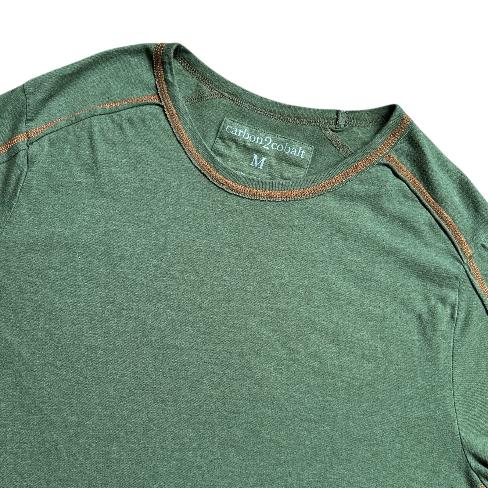 Carbon 2 Cobalt Short Sleeve T-Shirt Mens Sz Medium Green