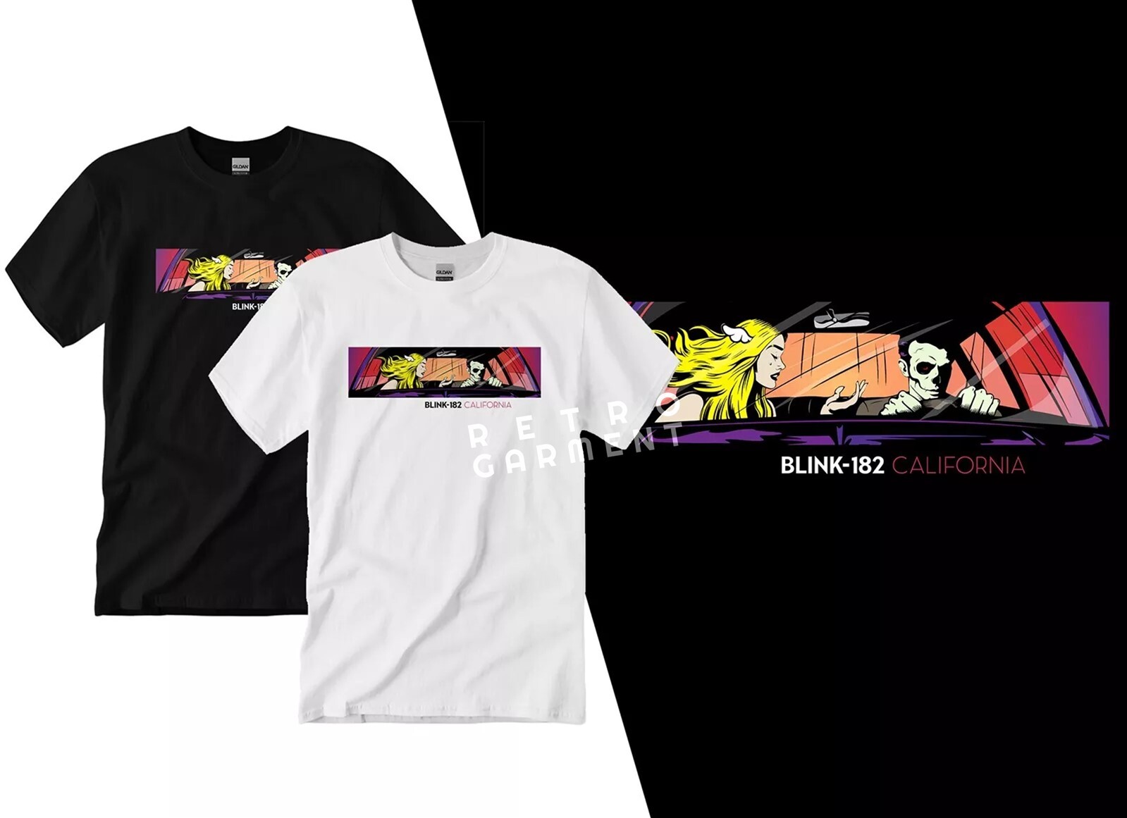 Blink 182 California Punk Rock Band T-shirt Tee Adult Unisex New