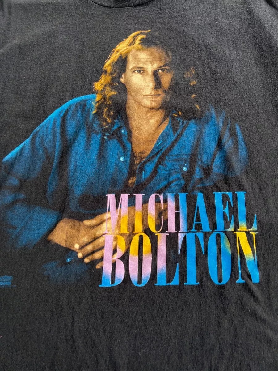 New Rare 1994 Michael Bolton World Tour T-Shirt Gift Family Shirt 1CM1574