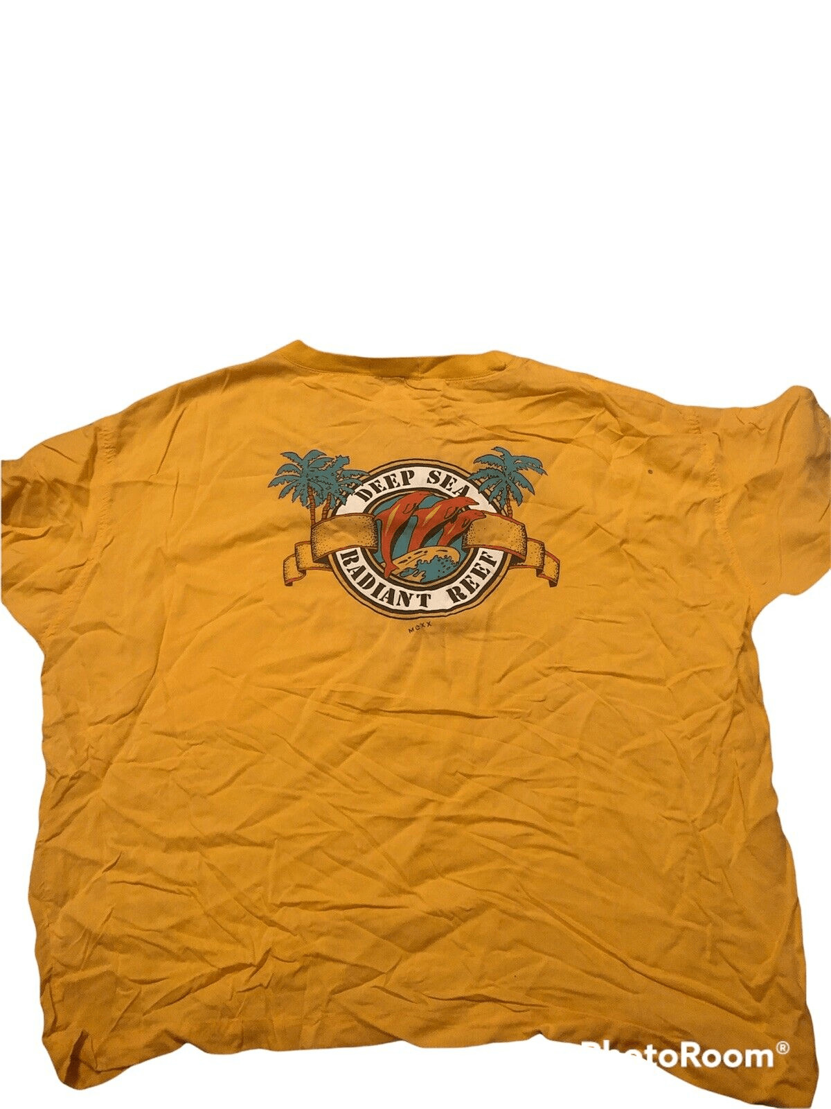 Mexx Emmanuelle Surf Beach Skate shirt VTG, Small 80s 36/S