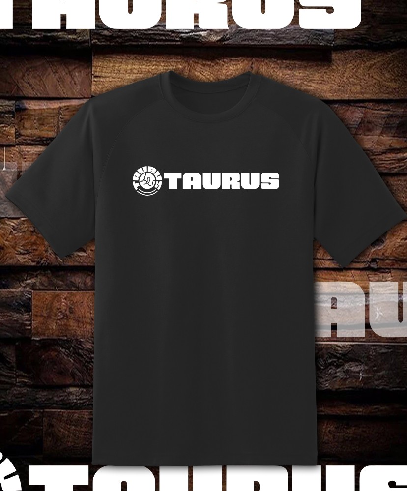 Taurus Firearms Guns TEXT Logo T Shirt Adult & Youth sizes Fast Ship!