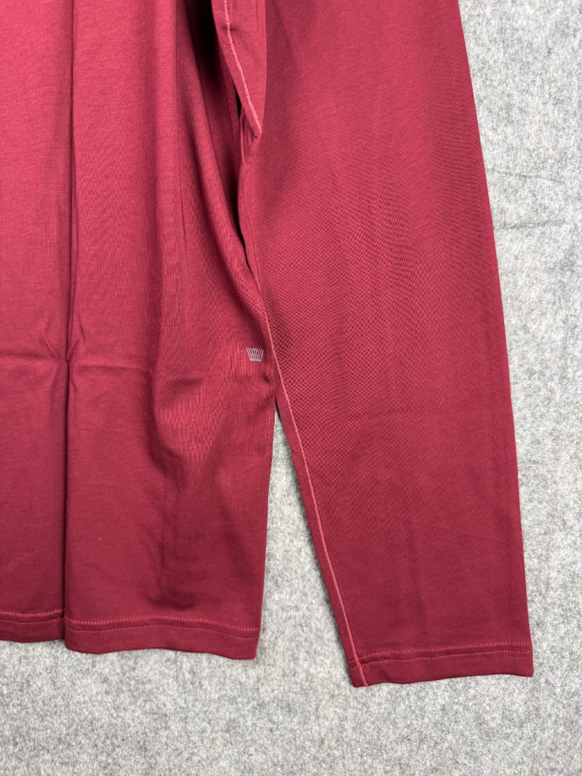 Mack Weldon Shirt Men’s X-Large Red Pima Long Sleeve 100% Cotton NWT