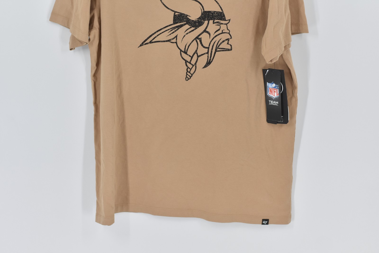 Men’s ’47 Minnesota Vikings Imprint T-Shirt in Dusted Khaki Size Large