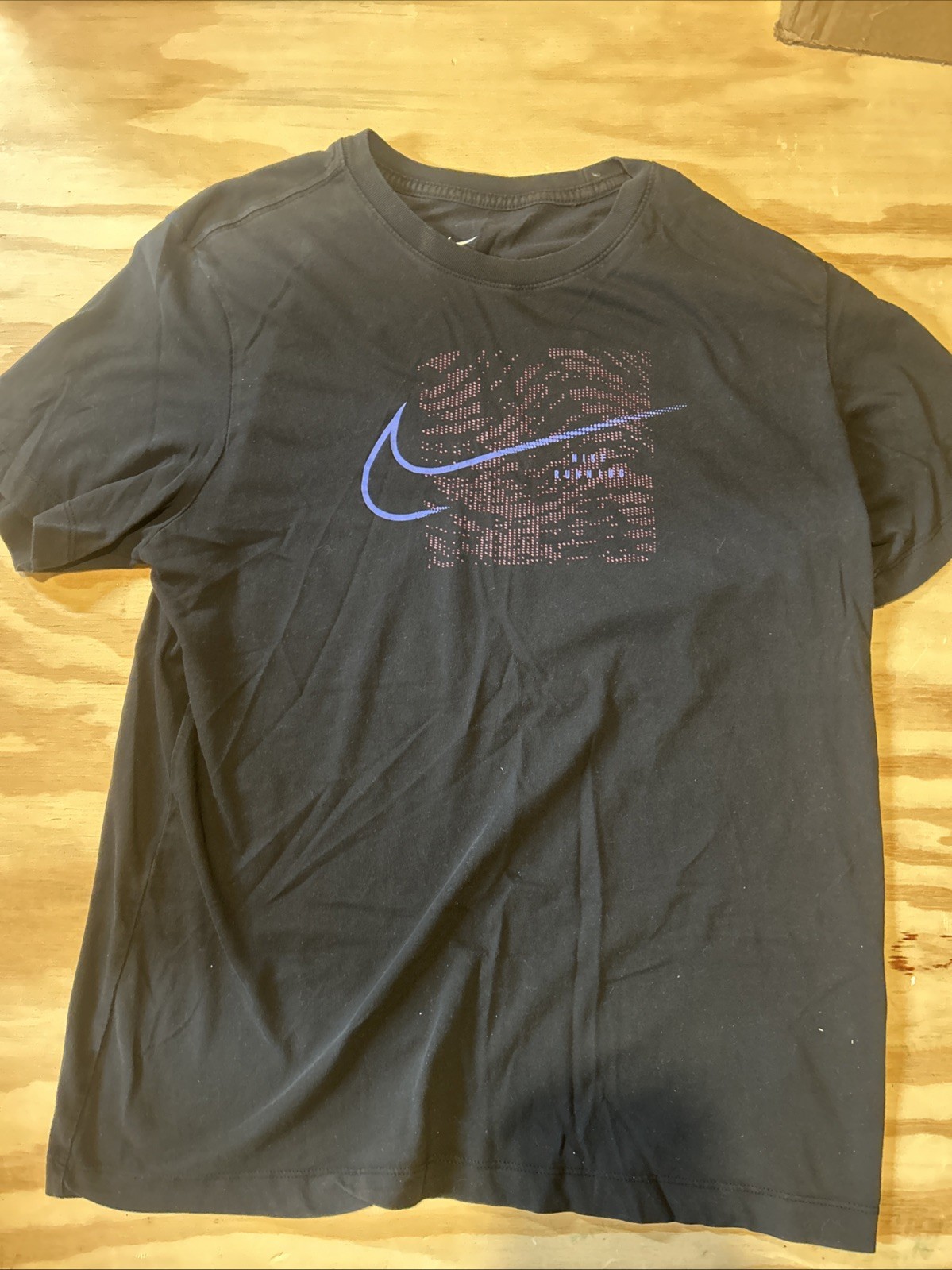 Nike Size M Men’s Black Running T-Shirt
