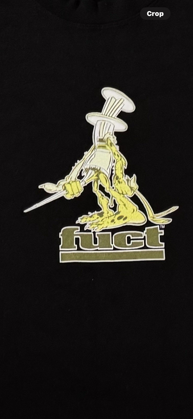 Fuct Needle 3xl Black Short Sleeve Shirt New No Tags