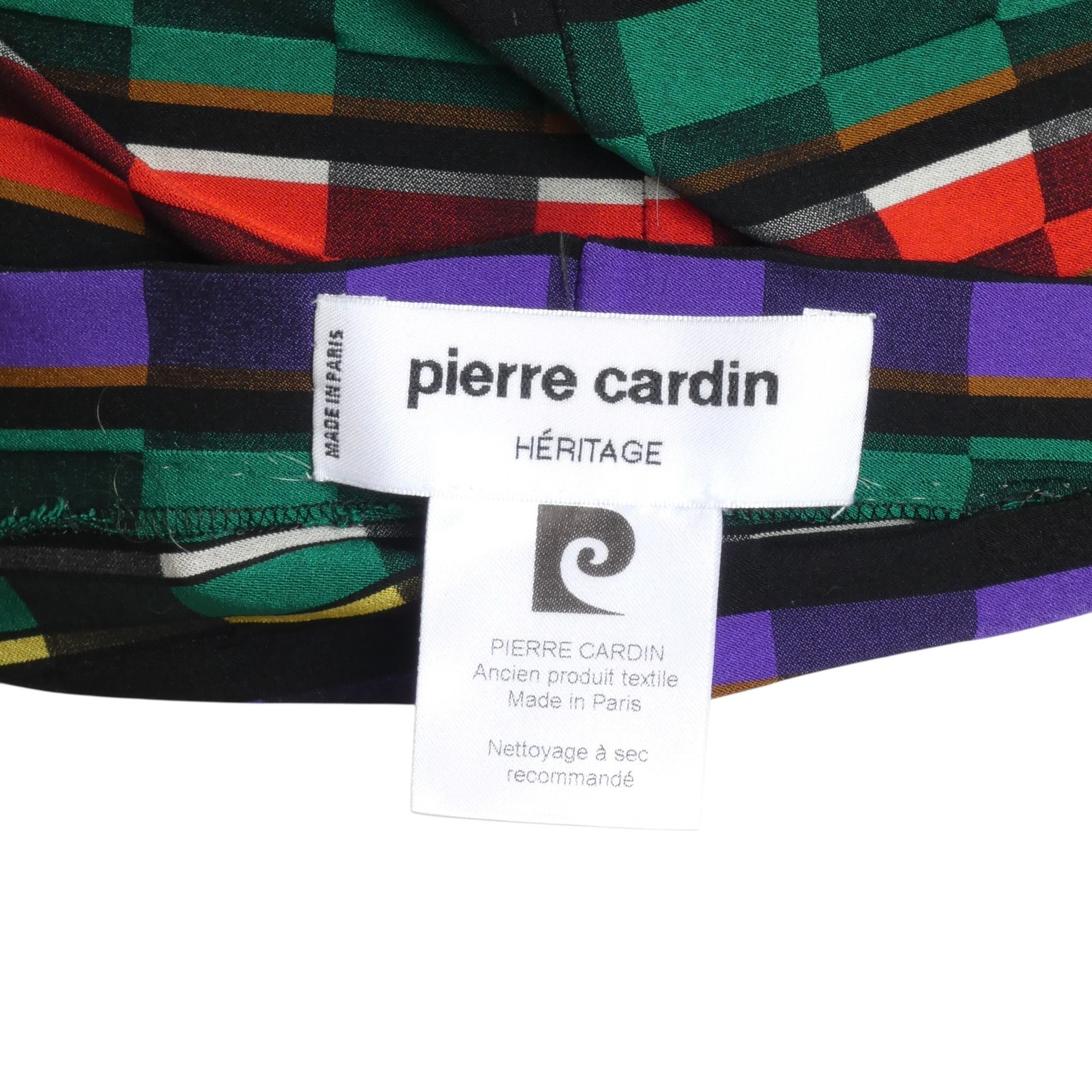 PIERRE CARDIN – 2007 Cotton Stripe Knit Tank, Size Large