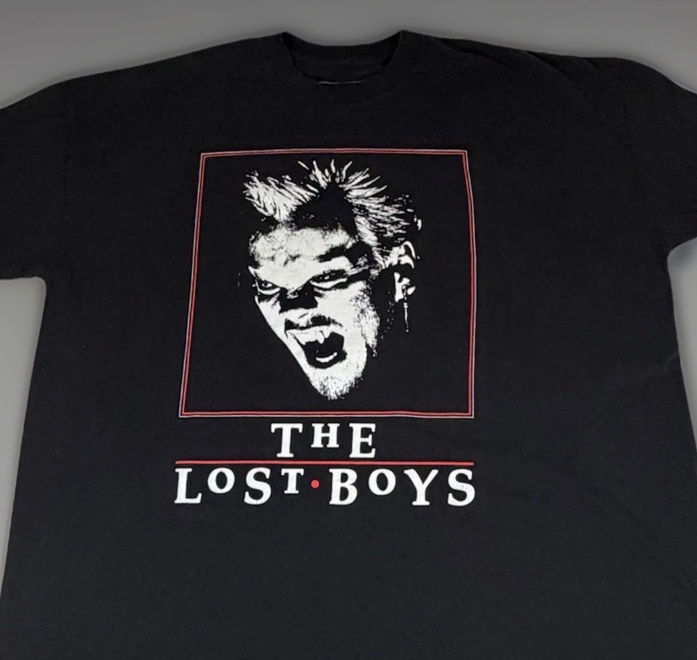 The Lost Boys Dumbgood David Vampire Graphic T-Shirt Black 2XL Horror Movie
