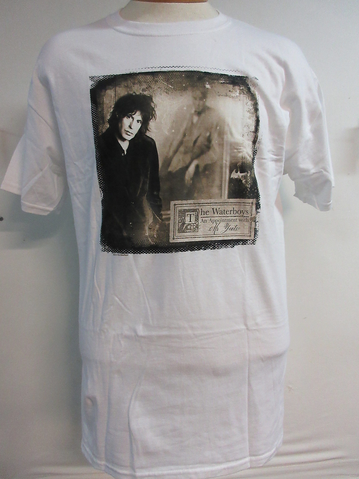 THE WATERBOYS OFFICIAL MERCH N.A. 2013 TOUR BAND CONCERT MUSIC T-SHIRT SMALL