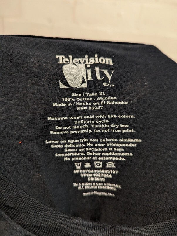 Andy Griffith TShirt XL There’s No Crime In Our Hood Television City CBS Top tee