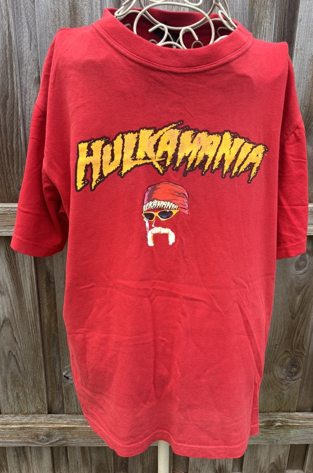 Vintage hulkamania Hulk Hogan T-Shirt Mens size MEDIUM 2005