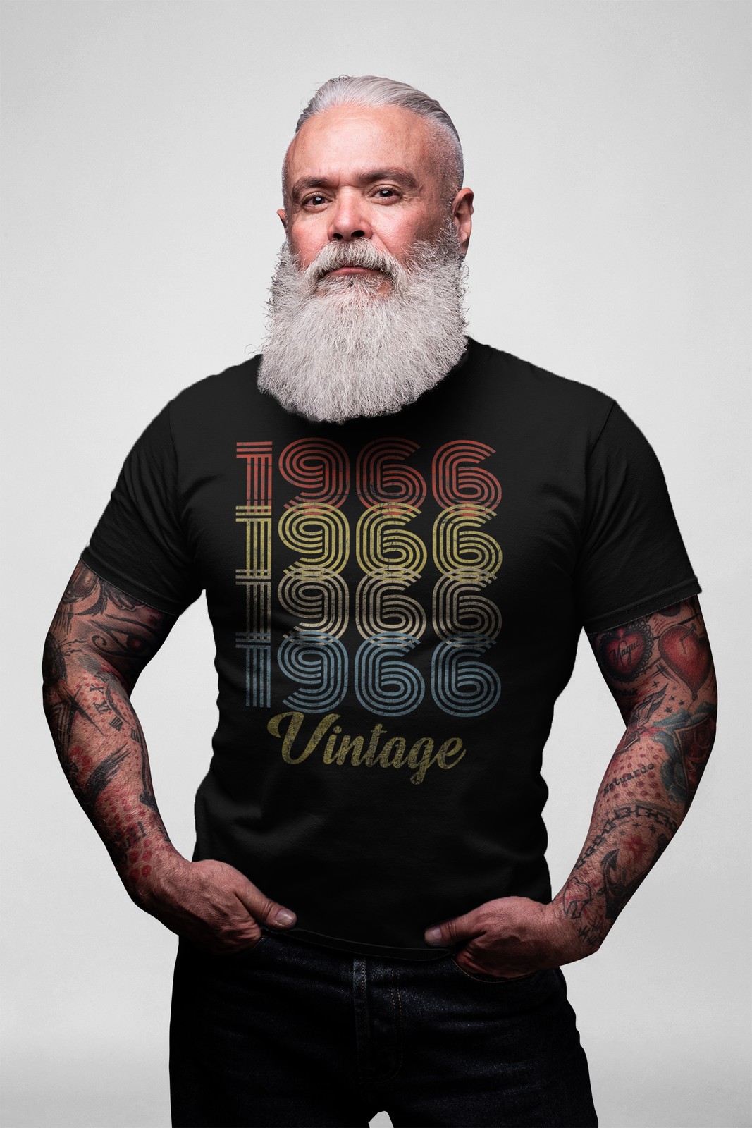 60th Birthday Gift Shirt For Men – 1966 Retro Birthday – 004