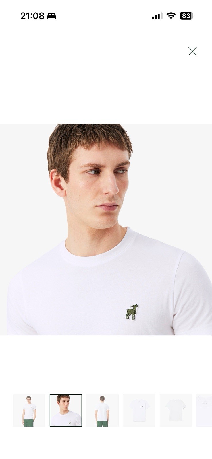 Lacoste x Novak Djokovic The GOAT White T-Shirt Size XL 6 🎾✅