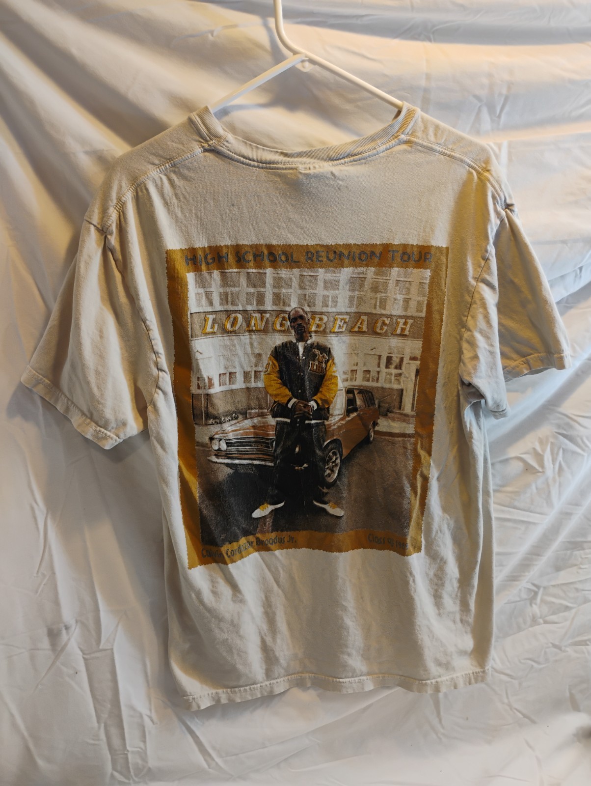 High School Reunion Tour Concert Snoop Doggy Dogg T Shirt Rap Graphic Print