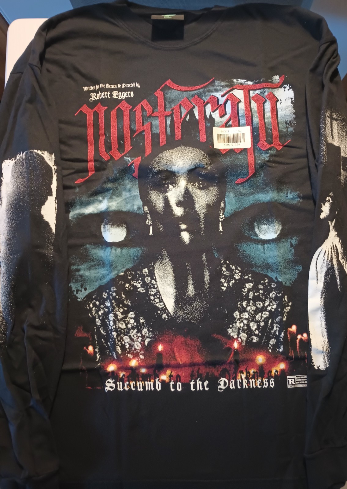 Graveyard Goods XL Long Sleeve Tee Nosferatu 72 Hrs Unworn Sealed Sold Out