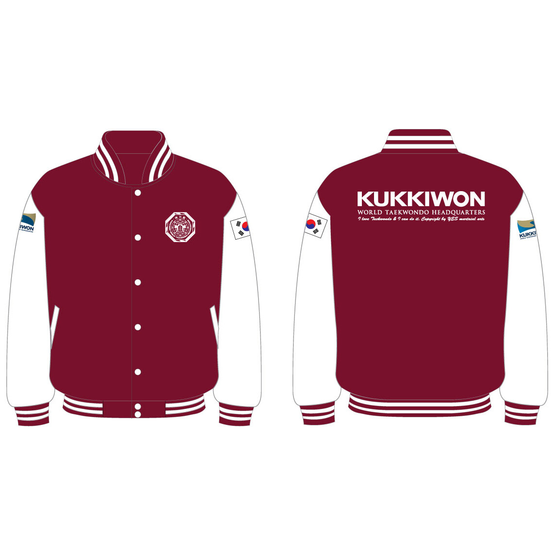 KUKKIWON TAEKWONDO Referee Jacket/Taekwondo Team wear/Custom made available