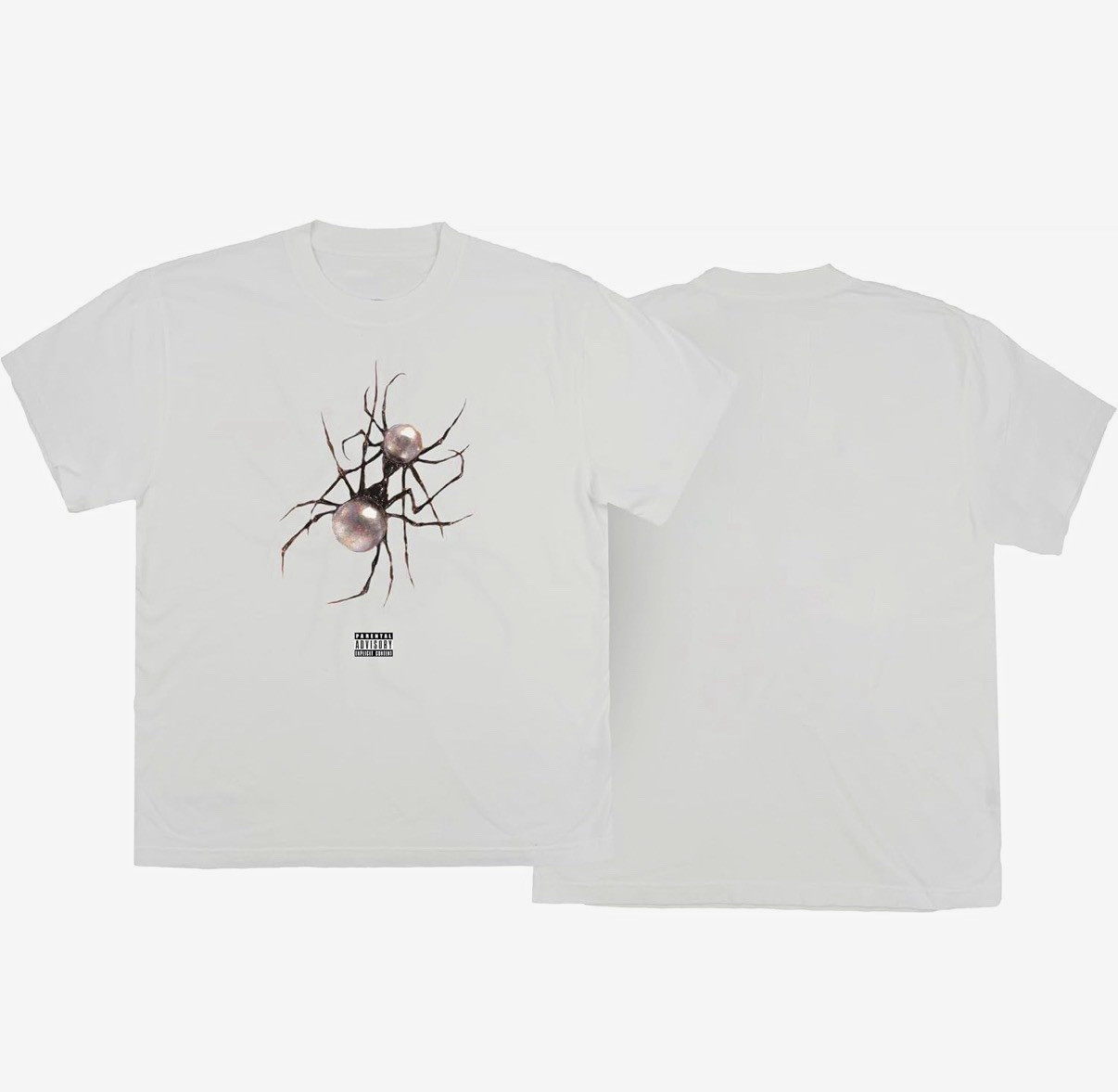 Doja Cat The Scarlet Tour Merch Graphic T-Shirt White L Short Sleeve Crew