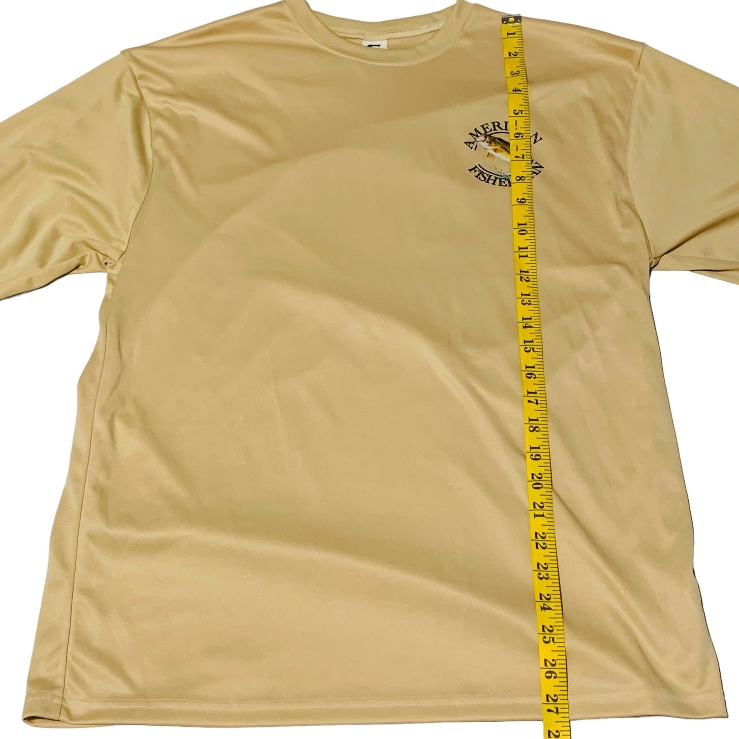 Fish Graphics Long Sleeve Pullover Shirt C2 Sport L American Fisherman