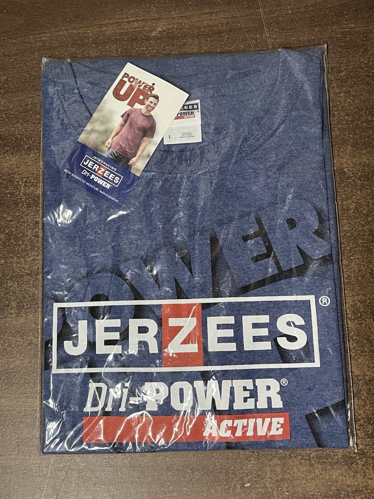 Jerzees Dri Power Active 2016 Manufacturer Product Sample New in Package Large