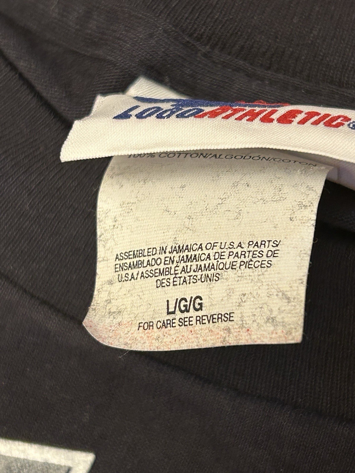 Vintage Joe Amato Logo Athletic Shirt Size Large NHRA Properties Drag Racing